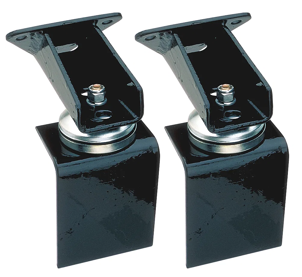 4100 – TRANSDAPT Motor Mount, For Use With GM V8 Or 4.3L V6 Black Steel